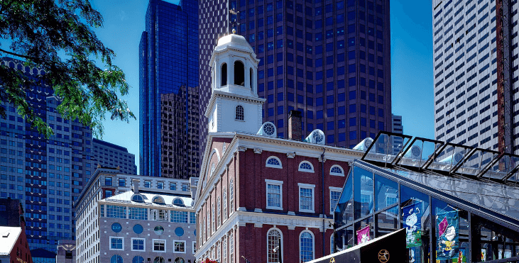 Downtown Boston, Massachusetts, USA